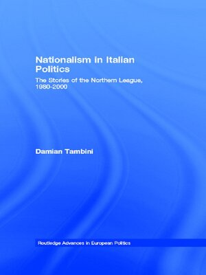 cover image of Nationalism in Italian Politics